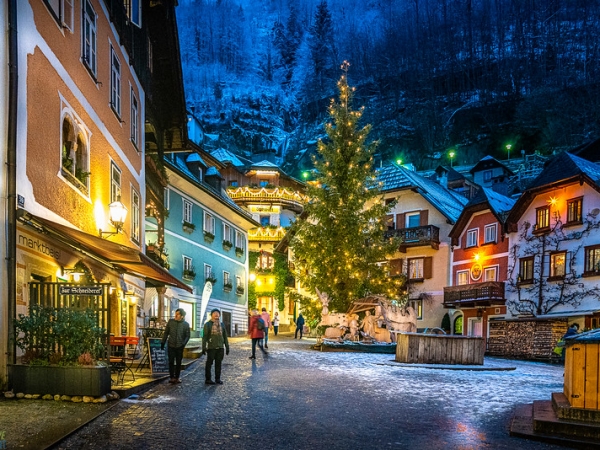 BOŽIĆNA BAJKA AUSTRIJE ADVENT 2024/NOVOGODIŠNJI PRAZNICI 2025 (Grac, Salzburg, Halštat, Advent na jezeru Wolfgangsee - St Gilgen, St Wolfgang i Strobl)